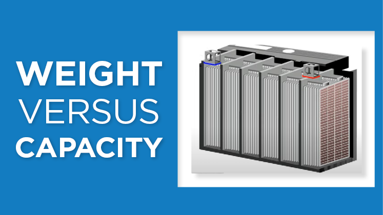 In this blog, the team at Valen highlight some of the reasons around weight in the Lead Acid Battery and how it affects the Batteries capacity.