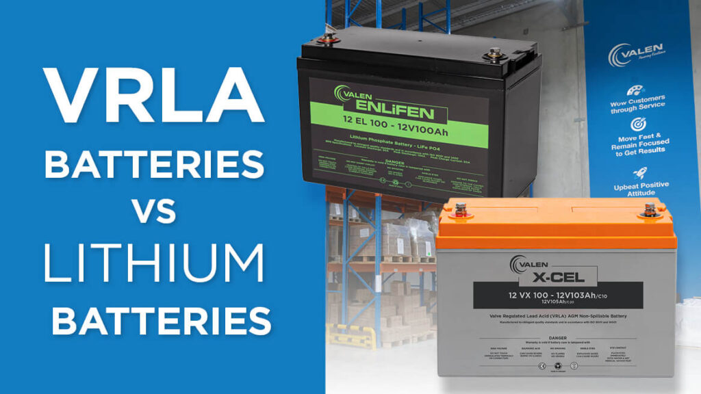 Why would I change my VRLA Batteries to Lithium batteries? It is a question tossed around as our customers look to replace their existing batteries.