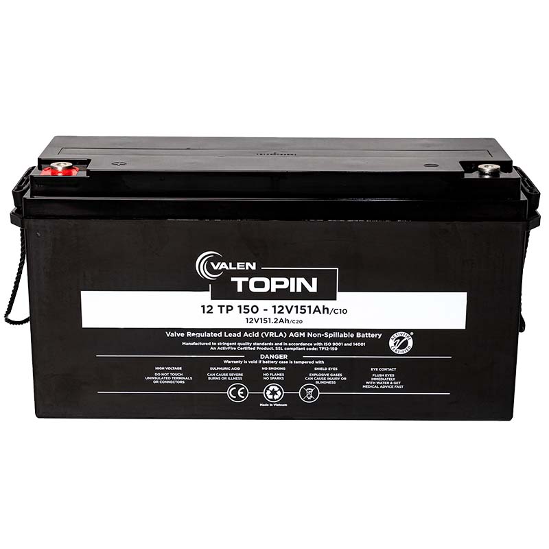 Valen Topin AGM Battery 12V 100Ah - Shop RV World NZ